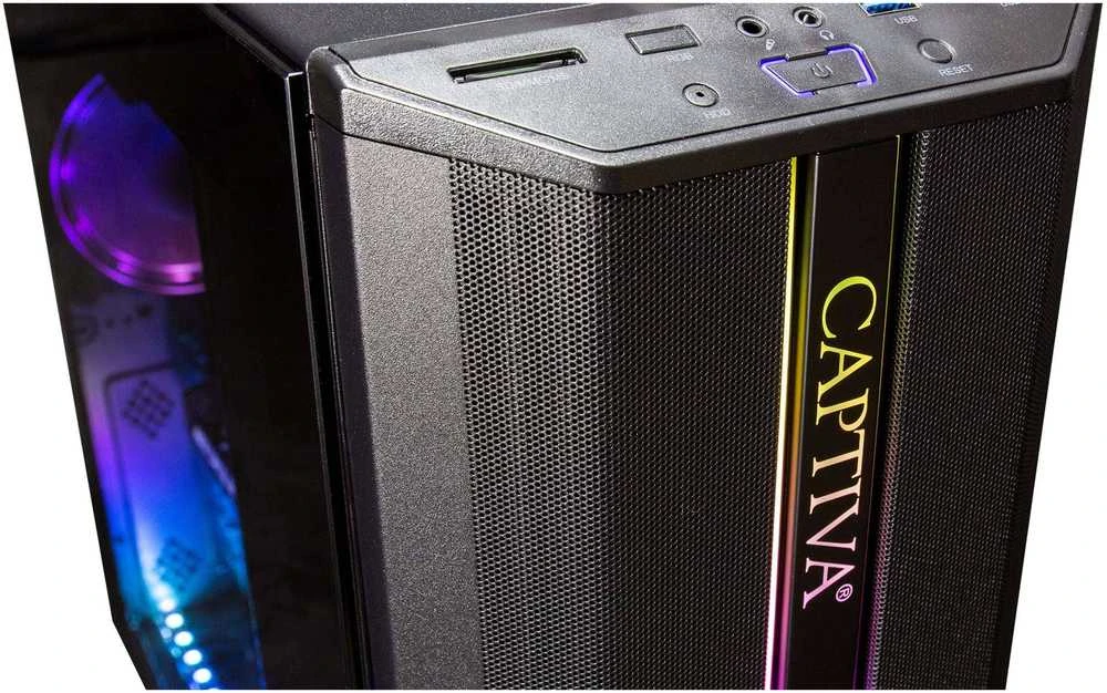 „Captiva“ žaidimams skirtas stacionarus kompiuteris R92-769, R7-5700X, 32 GB / 1 TB SSD, RTX 5060Ti, „Windows 11“