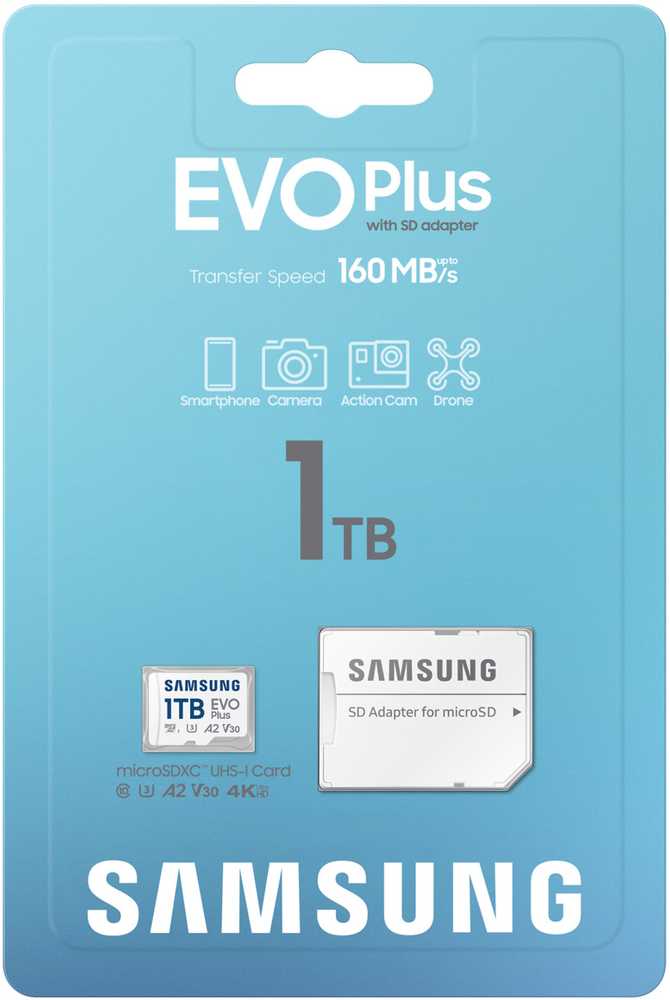 Atminties kortelės Samsung MB-MC1T0S 1 TB MicroSD UHS-I