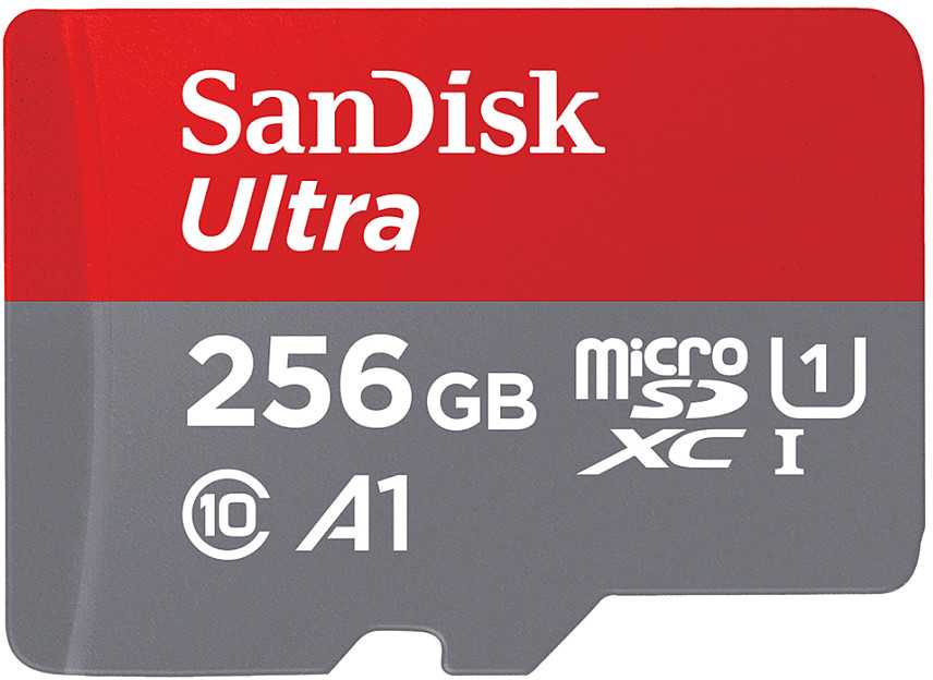 Atminties kortelė Sandisk Ultra microSDXC UHS-I 256GB