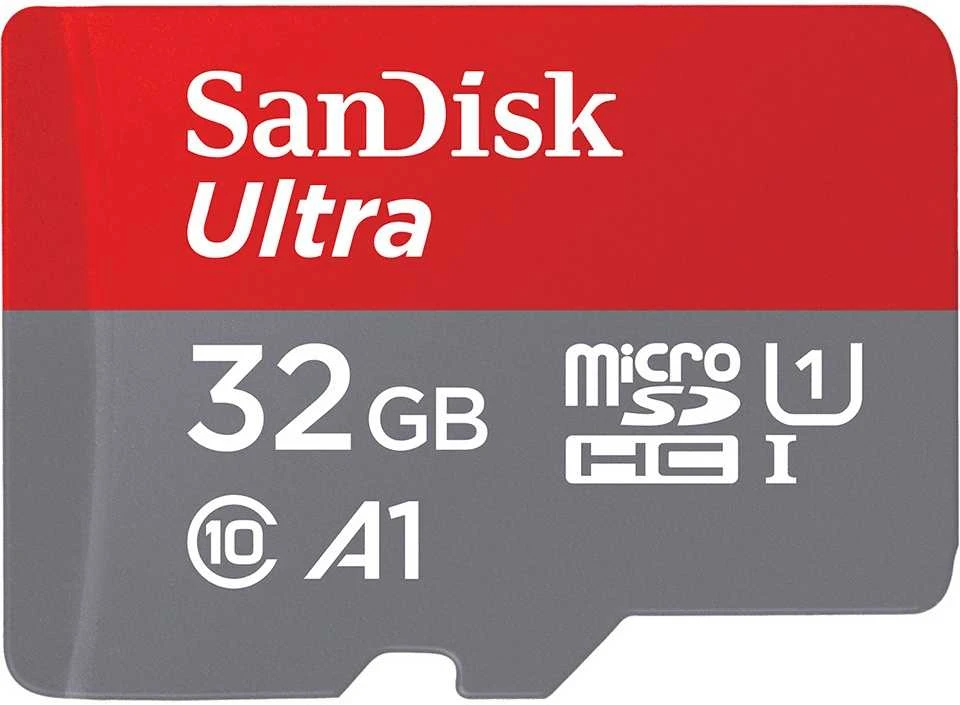 SanDisk Ultra 32GB microSDHC kortelė