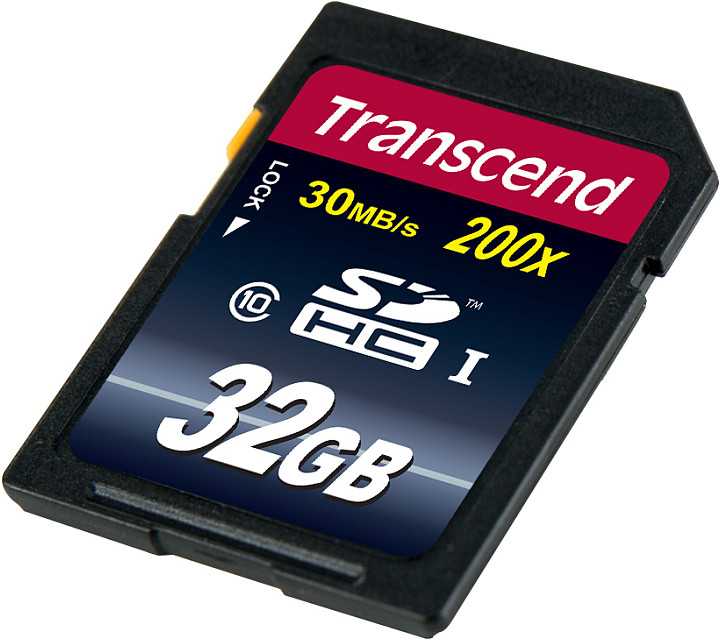 Atminties kortelė Transcend SDHC 32GB Class 10