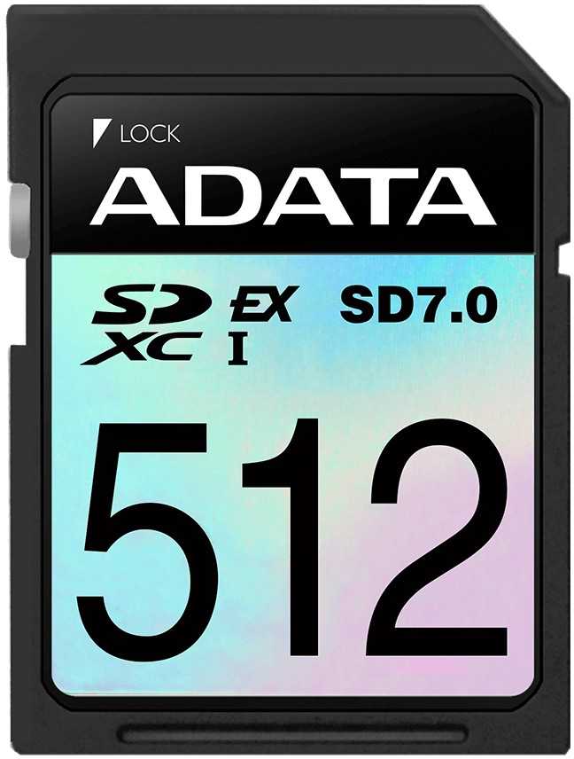 Atminties kortelė Karta ADATA Extreme SDXC 512 GB Class 10 UHS-I/U3 V30 (ASD512GEX3L1-C)