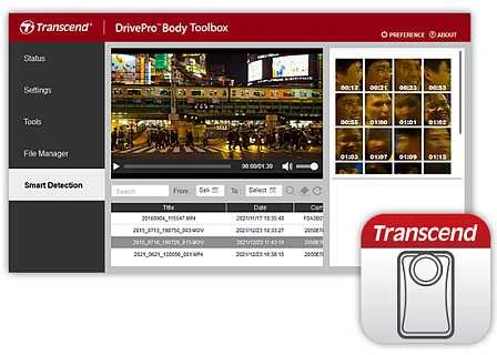 „Transcend Body Camera I DrivePro Body 10C I Type-C“ (64 GB)