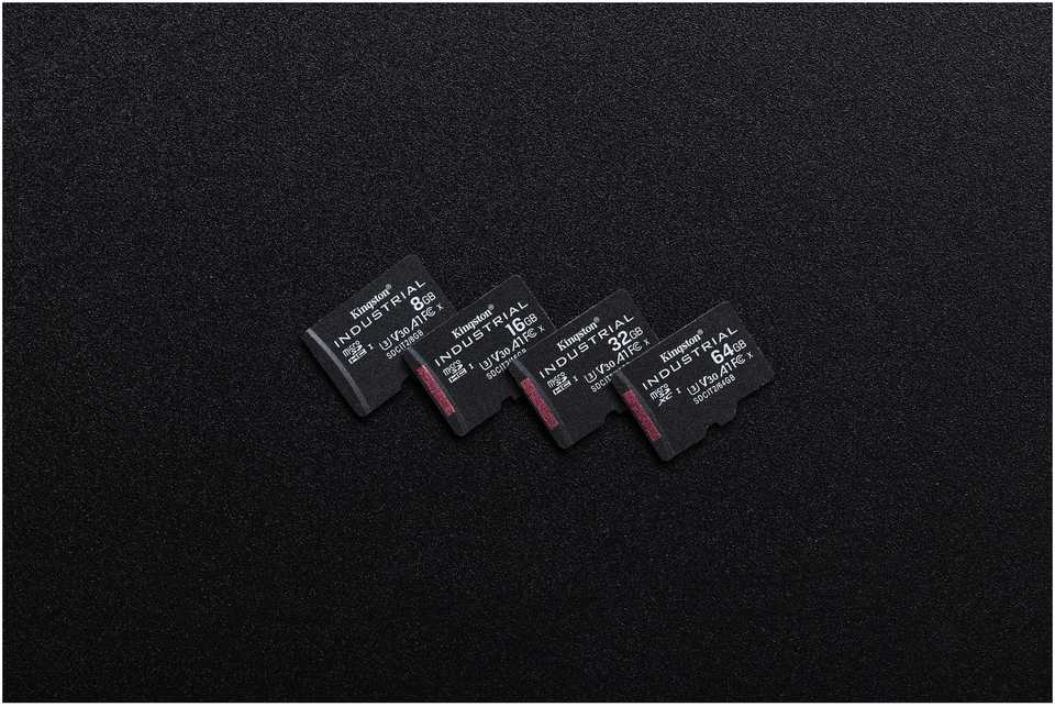 Atminties kortelė Kingston Technology Industrial 8 GB Micro SDHC UHS-I 10 klasė