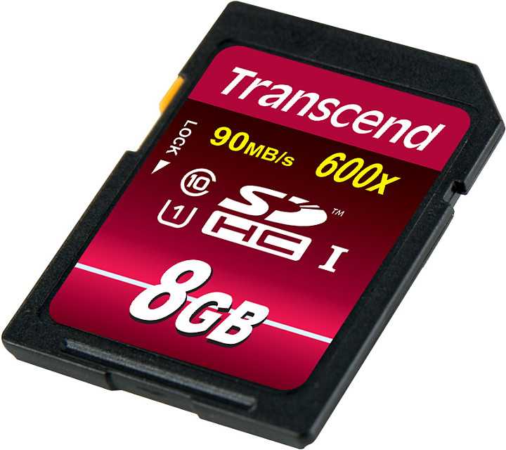 Atminties kortelė Karta Transcend Ultimate SDHC 8 GB 10 klasės UHS-I (TS8GSDHC10U1)