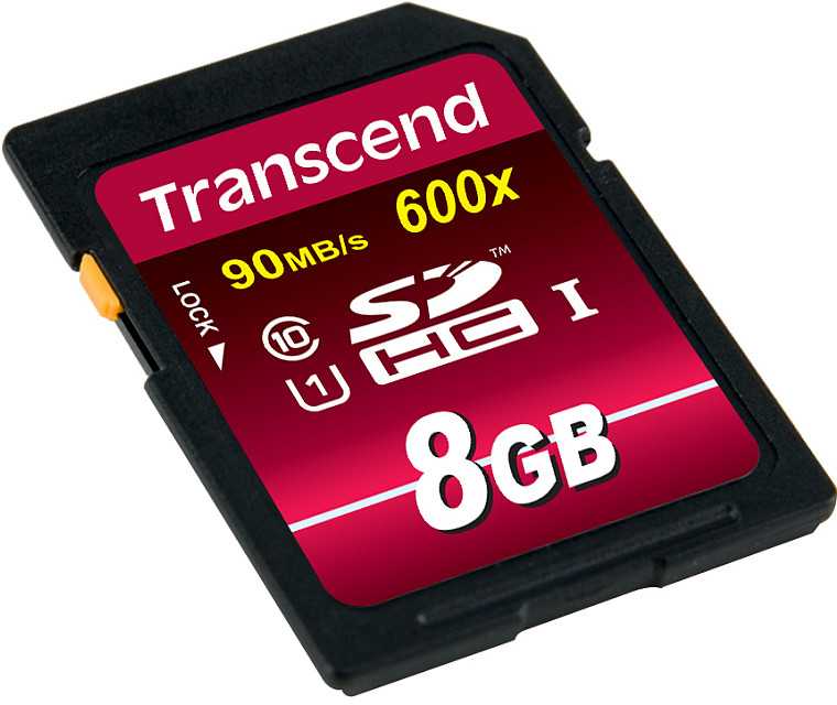 Atminties kortelė Karta Transcend Ultimate SDHC 8 GB 10 klasės UHS-I (TS8GSDHC10U1)