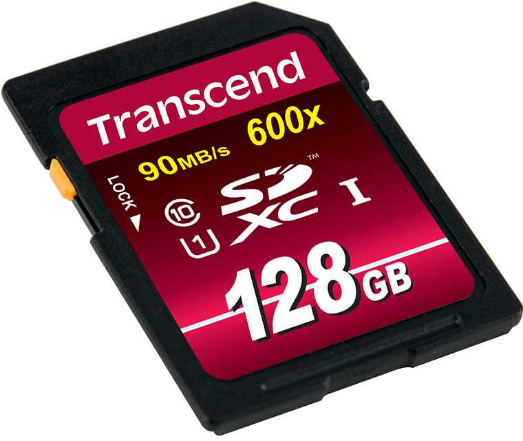 Atminties kortelė „Transcend SDXC 128GB Class10 UHS-I 600x Ultimate“ atmintis