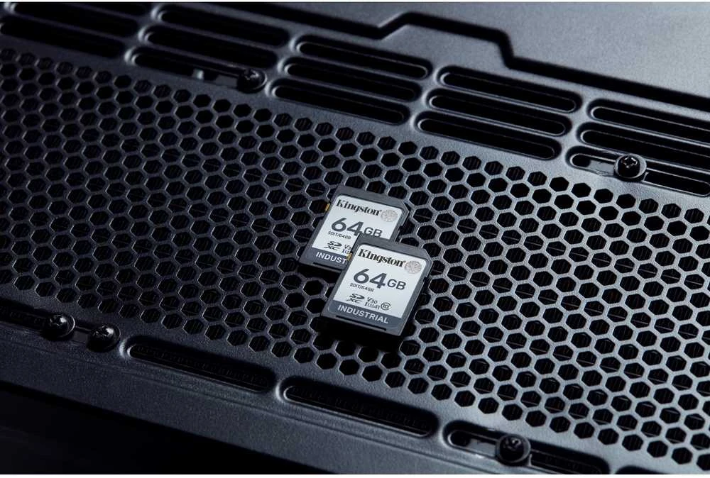 Atminties kortelė „Kingston Industrial SDXC“ 64 GB, 10 klasės, A1, pSLC