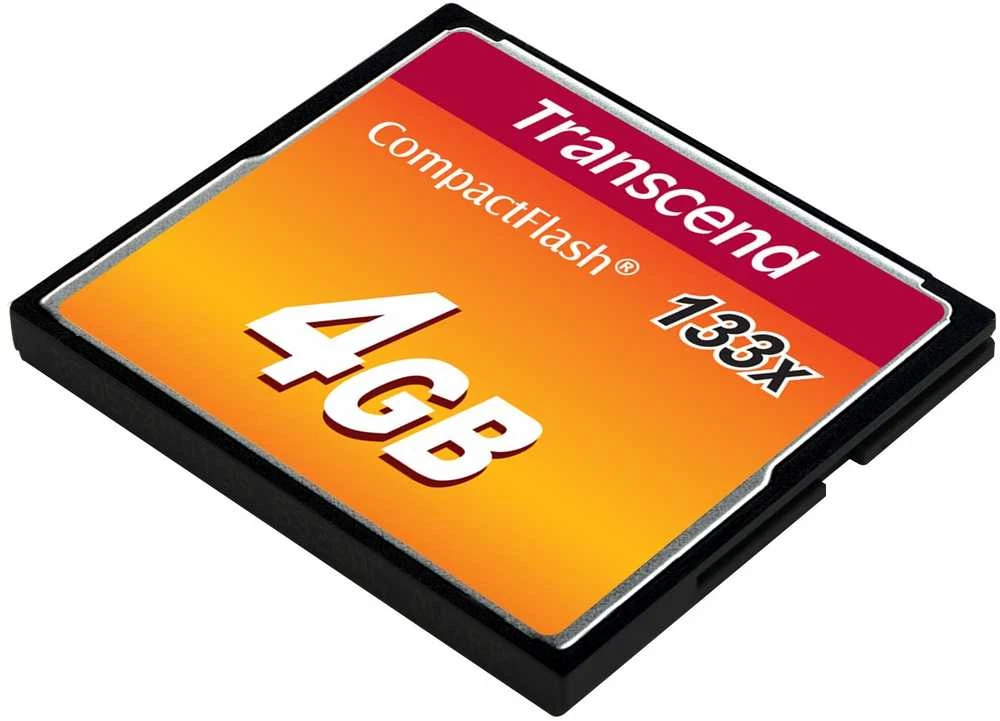 Atminties kortelė TRANSCEND 4GB CFCard 133x ultra