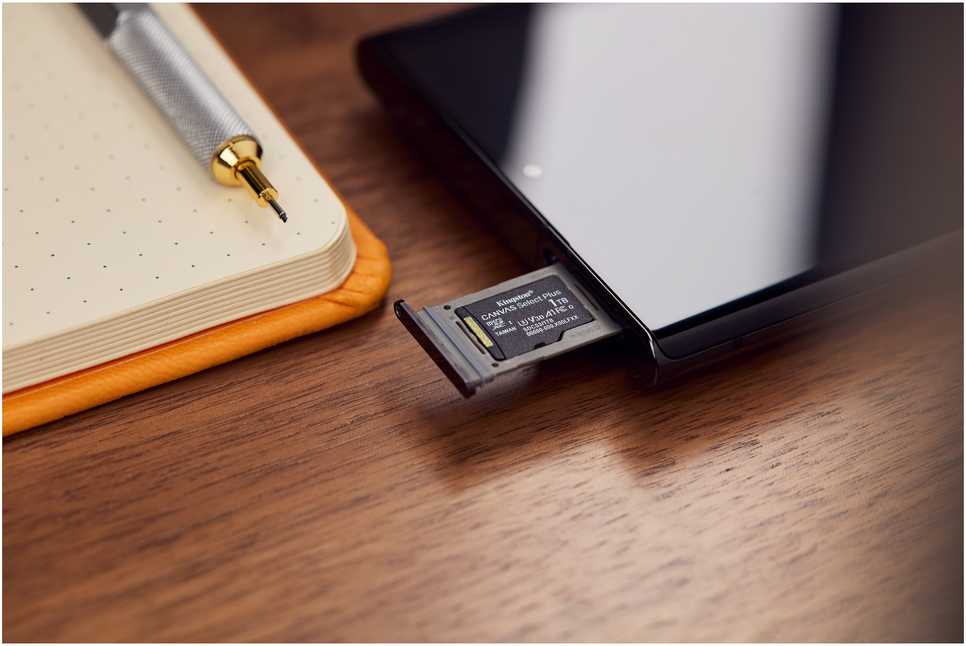 Atminties kortelė KINGSTON 1 TB mikrofoninė SDXC atmintinė „Canvas Select Plus“