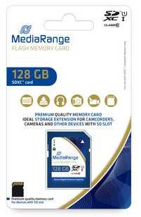 Atminties kortelė MediaRange MR969 SDXC 128 GB 10 klasė UHS-I/U1 (MR969)