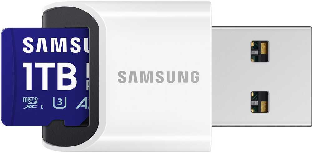 Atminties kortelė Samsung MB-MD1T0S, 1 TB, "Micro SDXC", 10 klasė, UHS-I, 180 MB/s, 130 MB/s