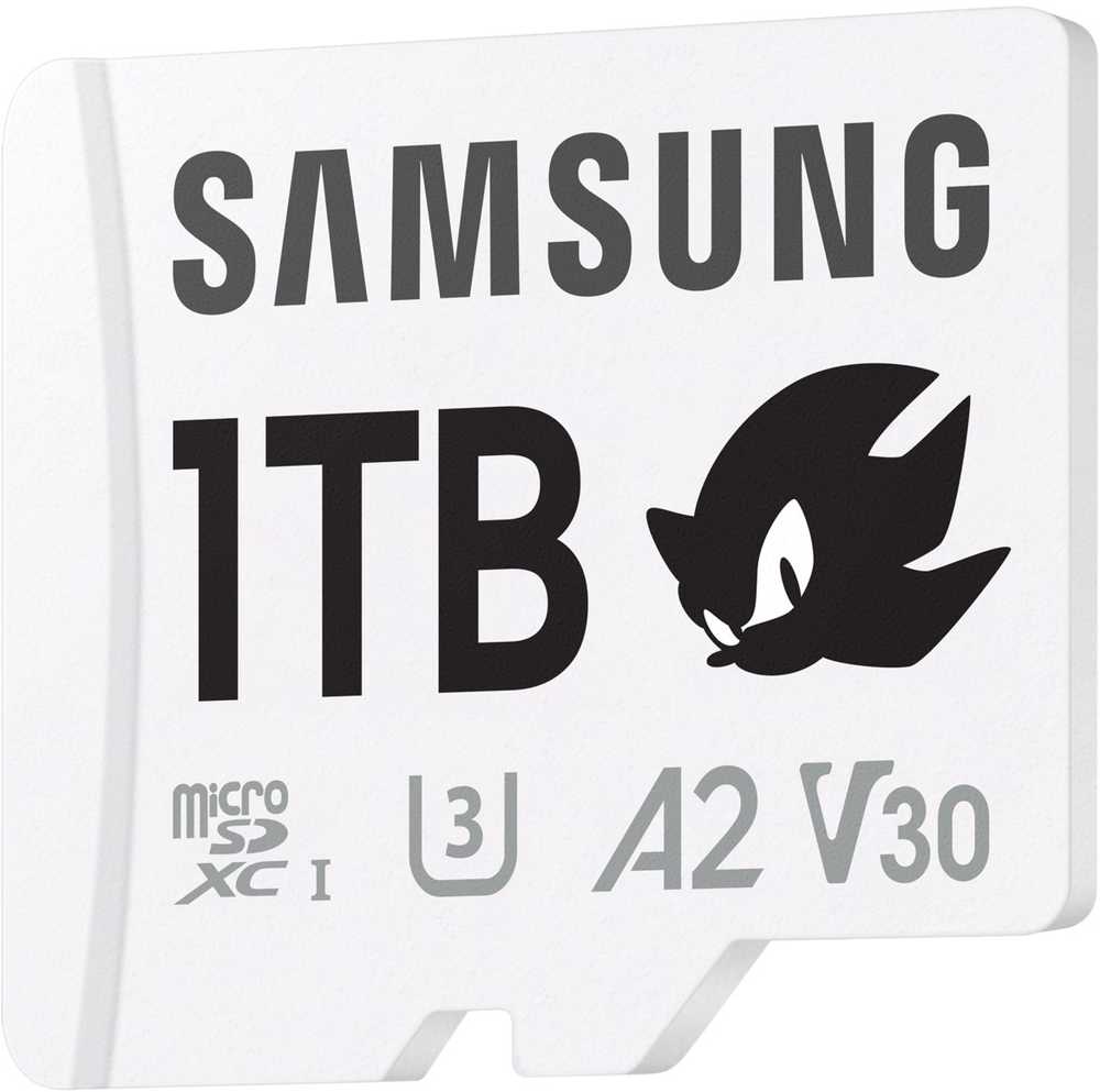 Atminties kortelė Žemėlapis Samsung Pro Plus Sonic The Hedgehog Micro SDXC 1 TB Class 10 UHS-I/U3 A2 V30 (MB-MD1T0SA/LC1)