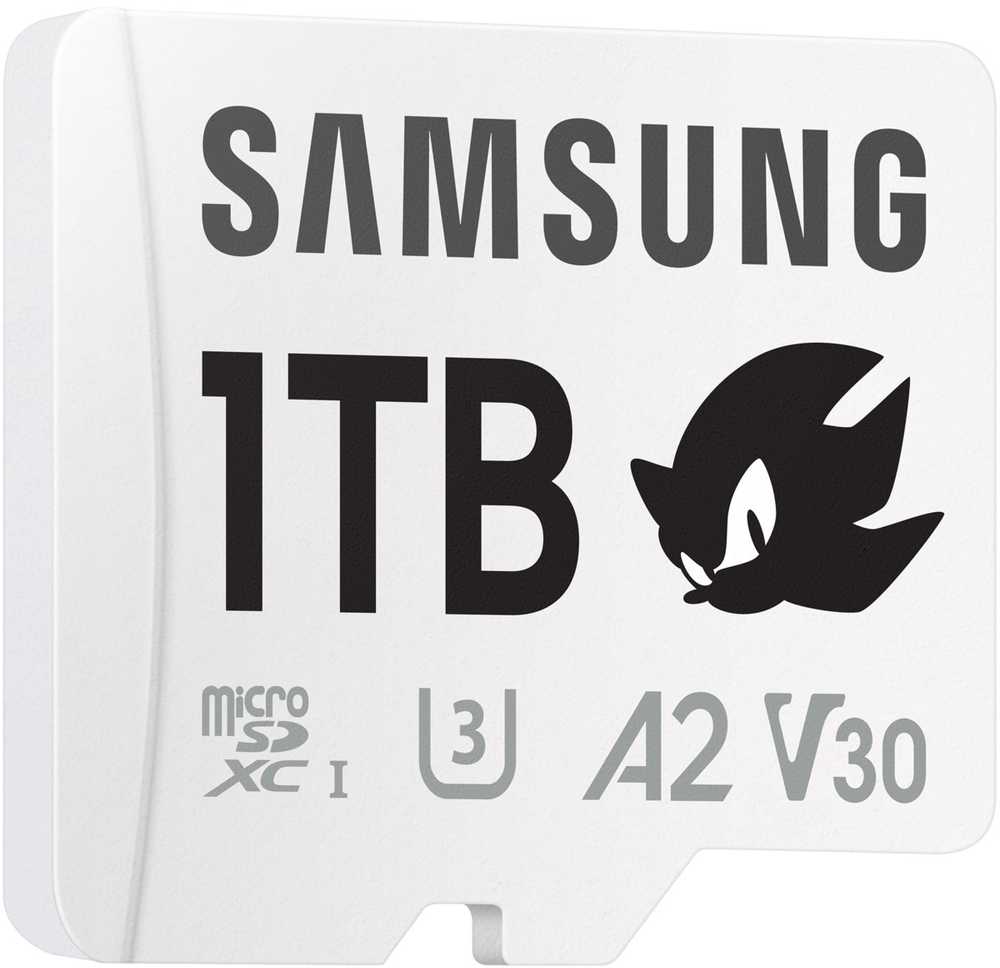 Atminties kortelė Žemėlapis Samsung Pro Plus Sonic The Hedgehog Micro SDXC 1 TB Class 10 UHS-I/U3 A2 V30 (MB-MD1T0SA/LC1)