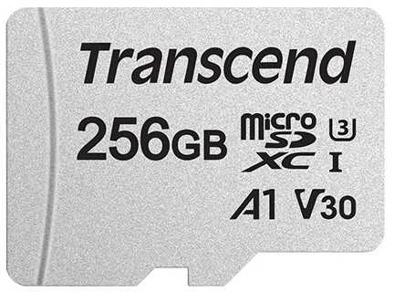 Atminties kortelė Transcend Micro SDXC USD300S 256GB CL10 UHS-I U3 Iki 95MB/S su adapteriu