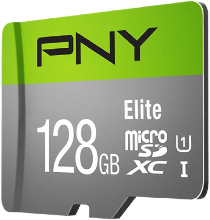 Atminties kortelė PNY Elite Micro SDXC 128GB + Adapteris SD