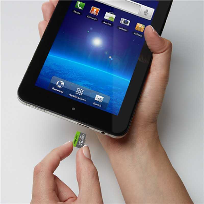 Atminties kortelė PNY Elite Micro SDXC 128GB + Adapteris SD