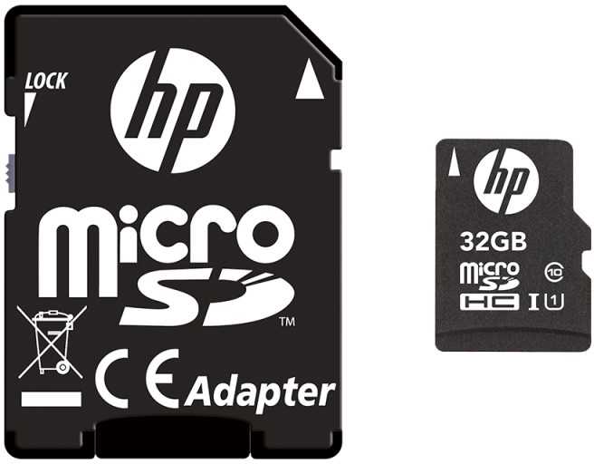 Nezatříděno Hewlett Packard (HP) Micro SDXC 32 GB atminties kortelė SDU32GBHC10HP-EF