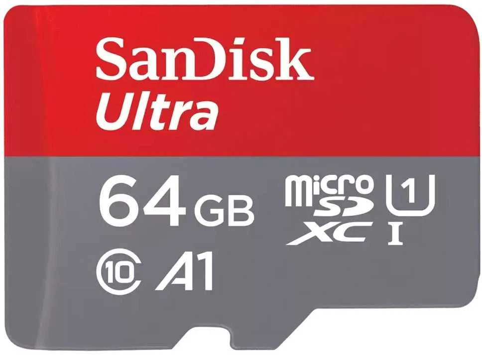 SanDisk Ultra Micro SDXC 64 GB atminties kortelė