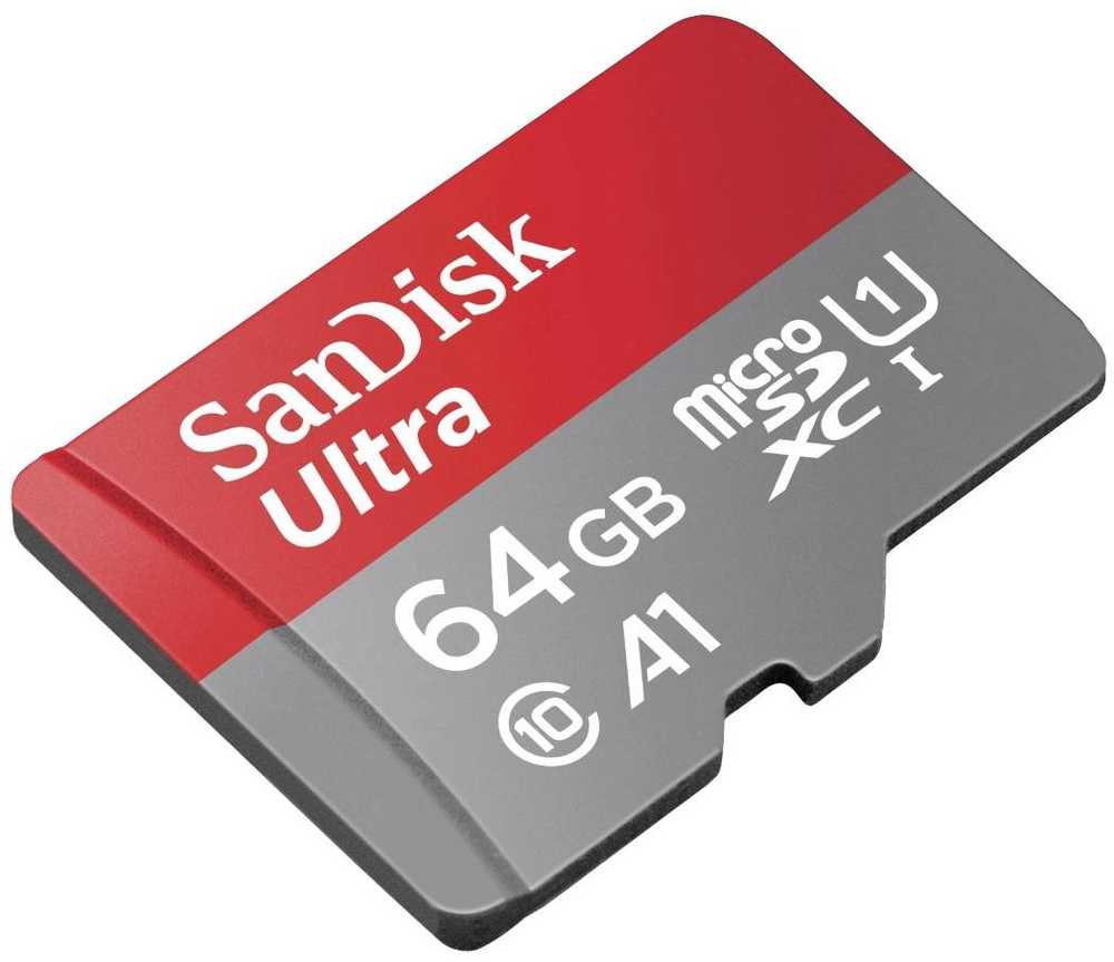 SanDisk Ultra Micro SDXC 64 GB Class 10 UHS-I/U1 A1 kortelė (SDSQUAB-064G-GN6TA)