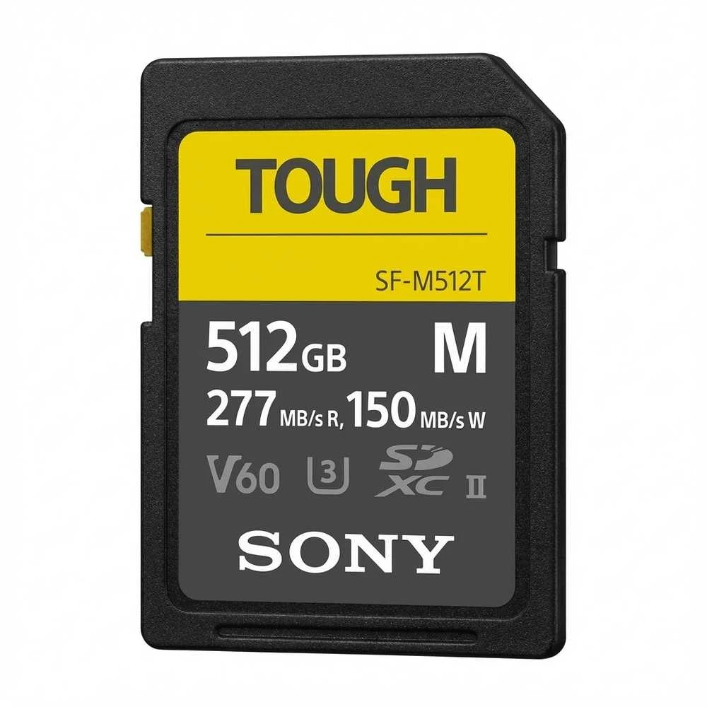 Sony Tough SDXC 512GB atminties kortelės priekis