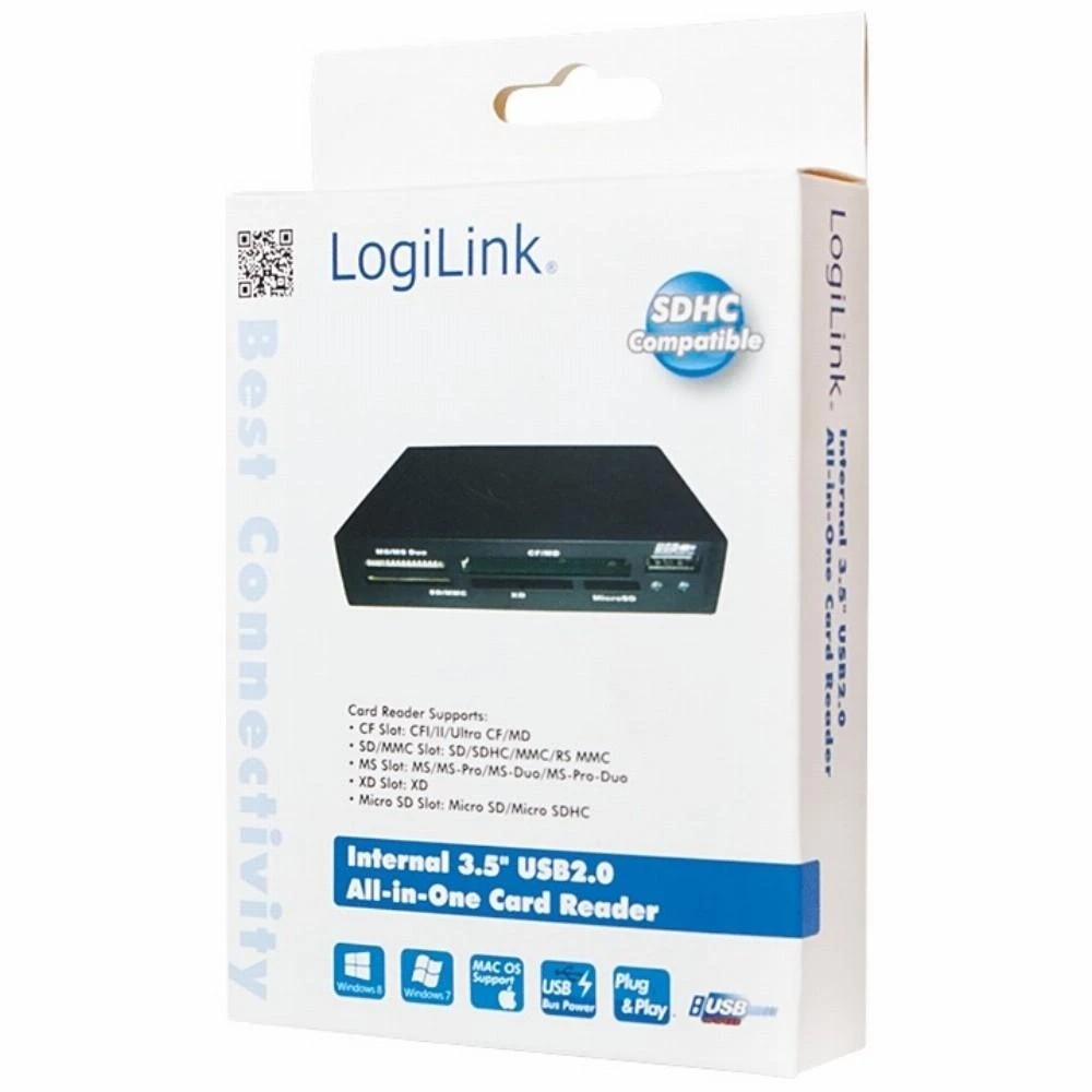LogiLink CR0012 vidinis atminties kortelių skaitytuvas