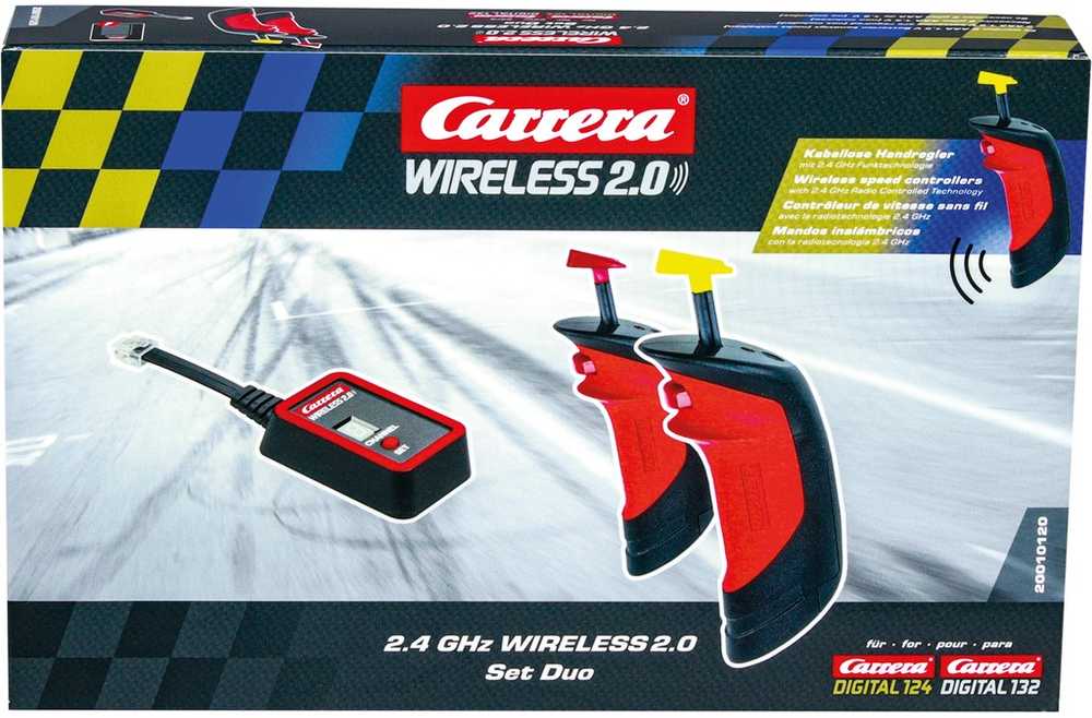 Lenktynių Automobilių Sistema - Carrera Digital Wireless 2.0 Rinkinys Duo Su 2 Valdikliais