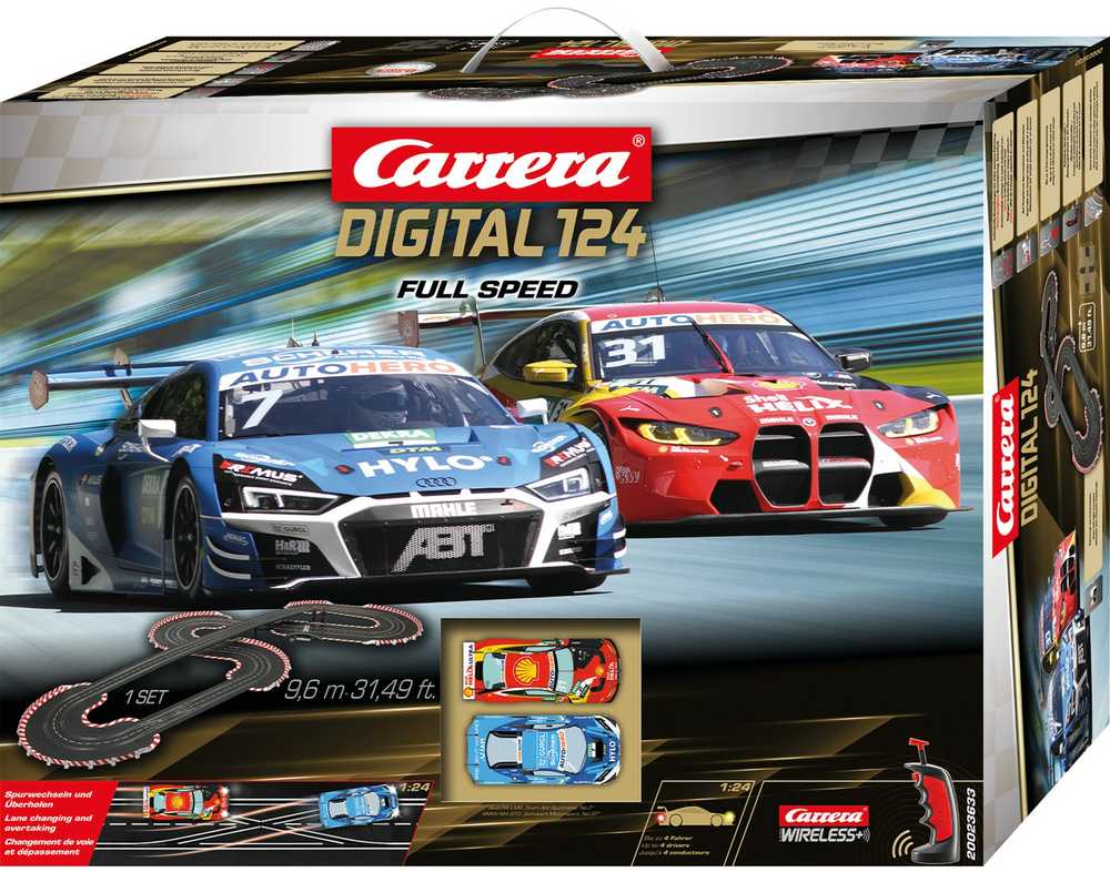 Carrera 23633 D124 – DTM visu greičiu