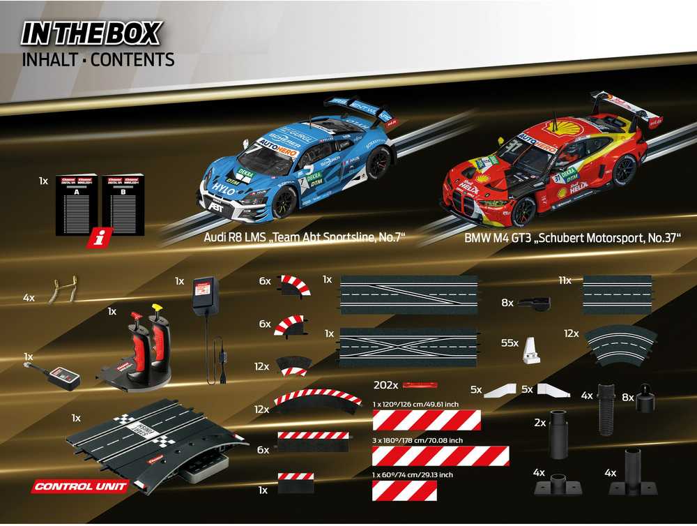 Carrera 23633 D124 – DTM visu greičiu