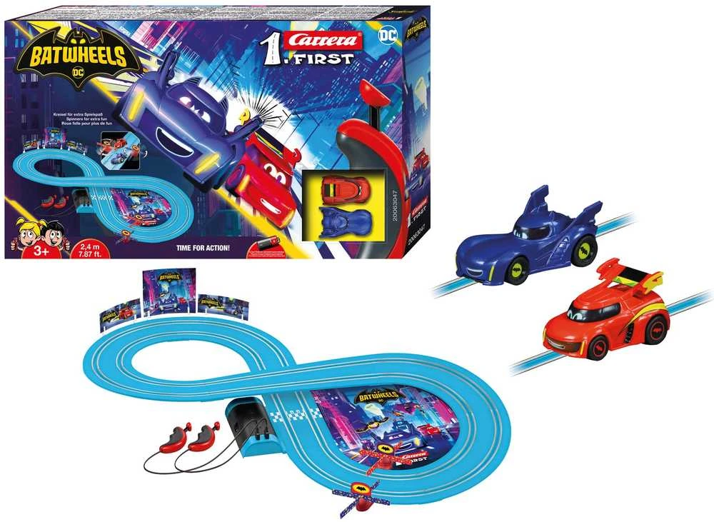 Carrera Batman Batwheels lenktynių trasa 2,4m