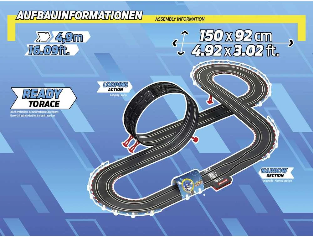 CARRERA EIK!!! Tor Sonic 4,9m 20062566