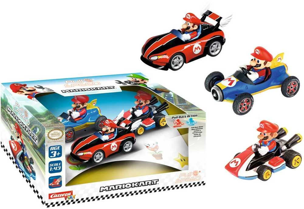 Carrera P&S Mario Kart mario 3 pack 13016