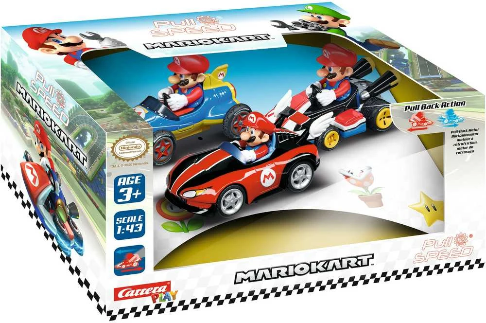 Carrera P&S Mario Kart mario 3 pack 13016