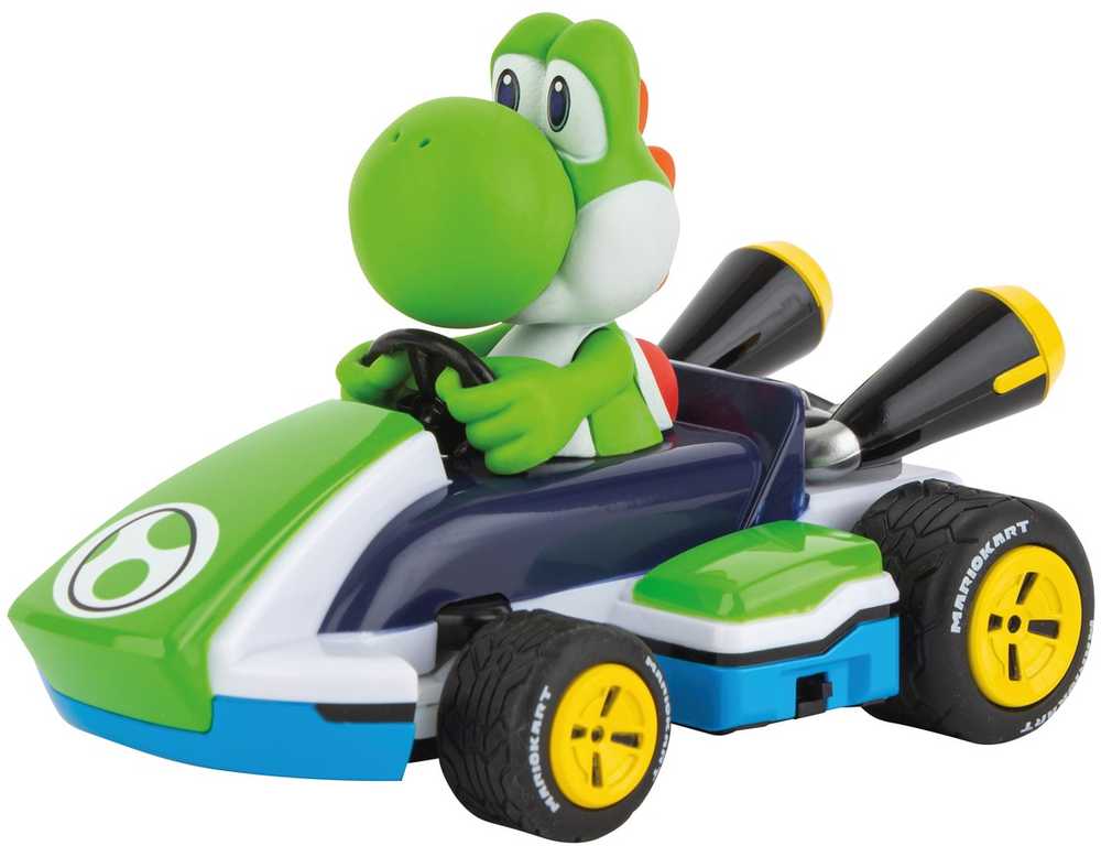 Carrera 2 4 GHz Mario Kart™ lenktynių kartingas 1:32 Yoshi
