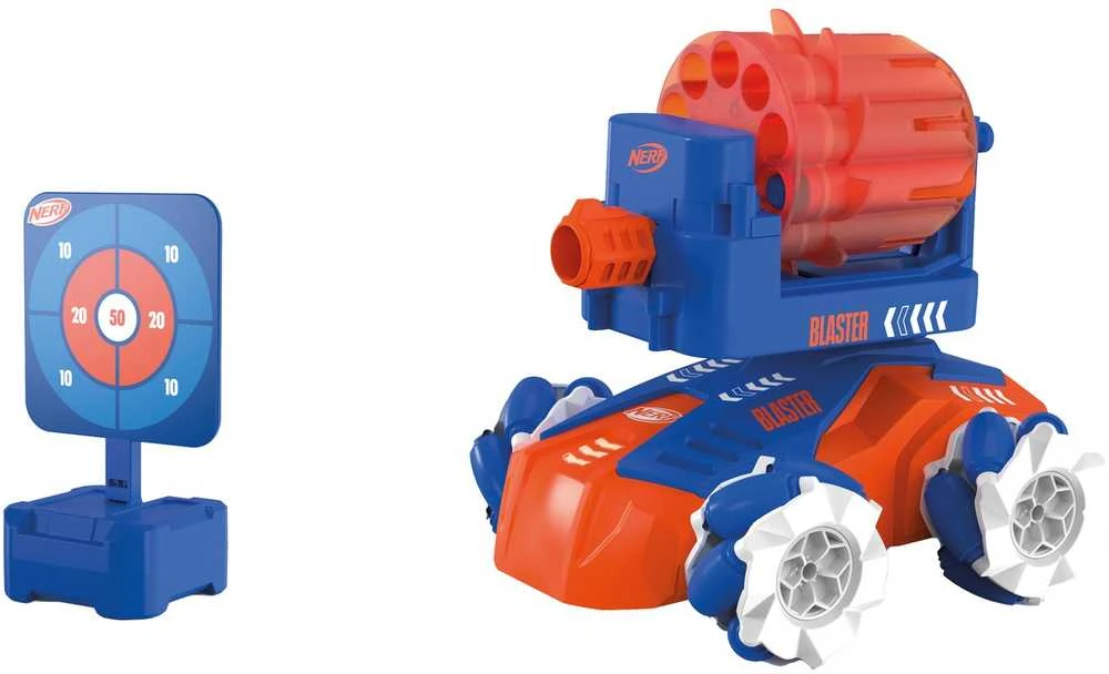 Carrera Radijo bangomis valdomas Nerf automobiliukas su šaudymo funkcija
