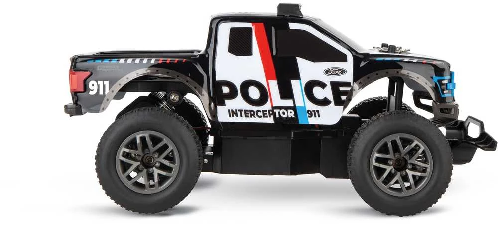 Carrera Radijo bangomis valdomas Ford F-150 Raptor policijos pikapas