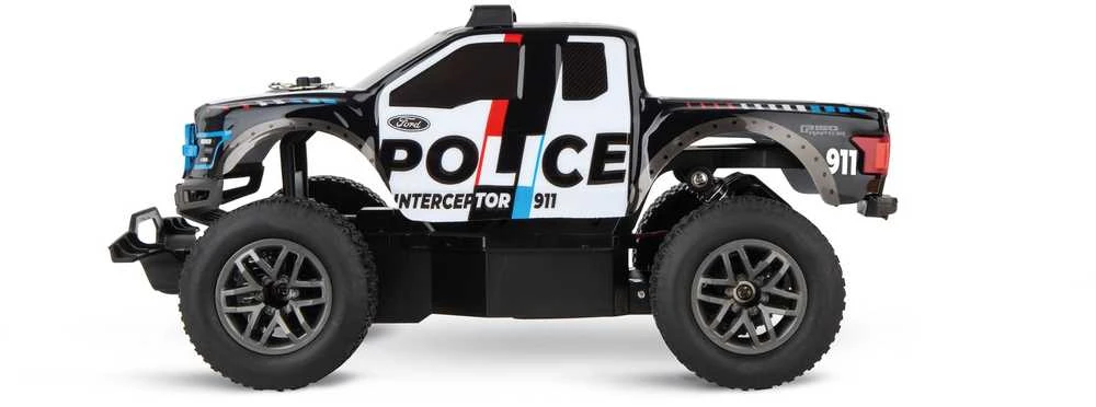 Carrera Radijo bangomis valdomas Ford F-150 Raptor policijos pikapas