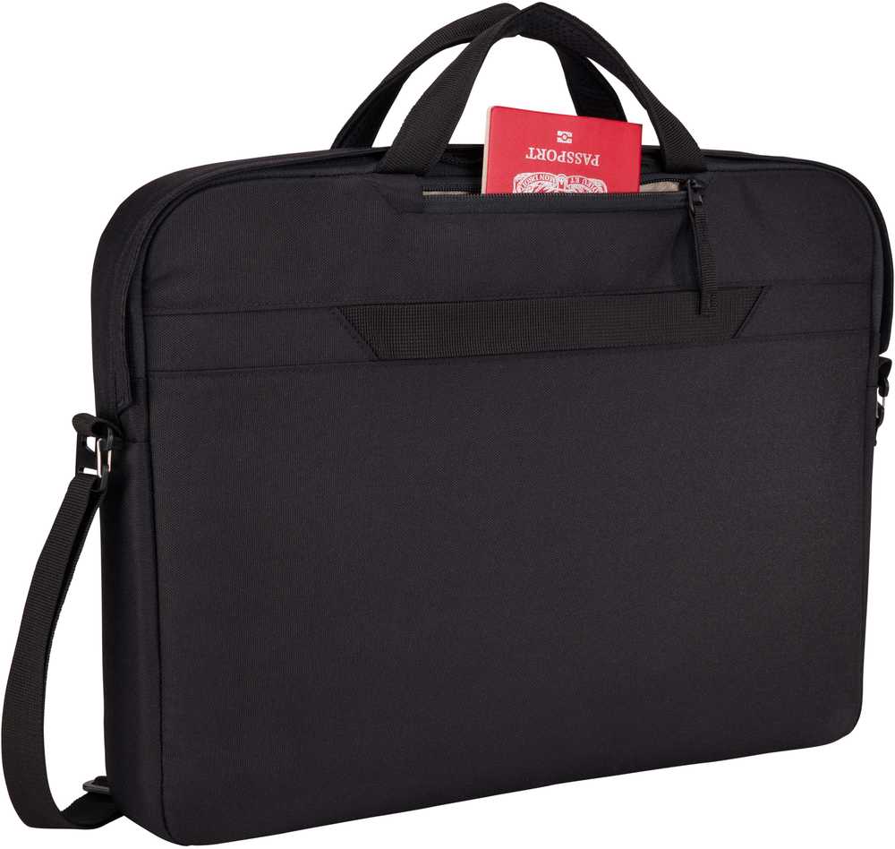 Case Logic | Invigo Eco Attaché | INVIA116 | Attaché | Shoulder strap | Juodas