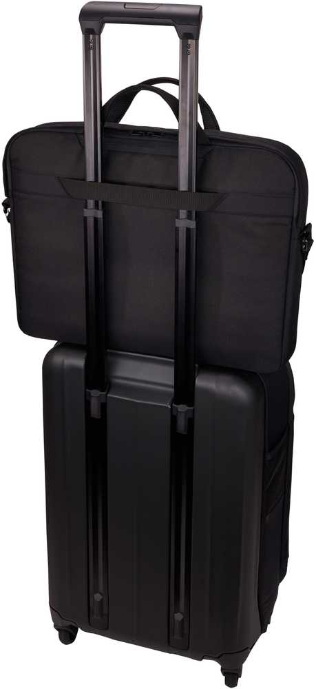 Case Logic | Invigo Eco Attaché | INVIA116 | Attaché | Shoulder strap | Juodas