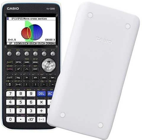 Casio FX-CG50 spalvotas ekranas
