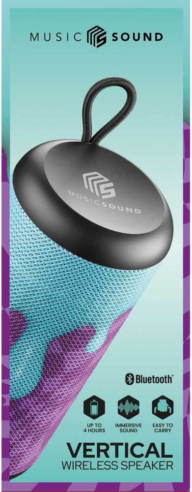 Garsiakalbis Cellular Line Music & Sound Bluetooth Vertical Fluid (BTSPKMSVERTICAL243)