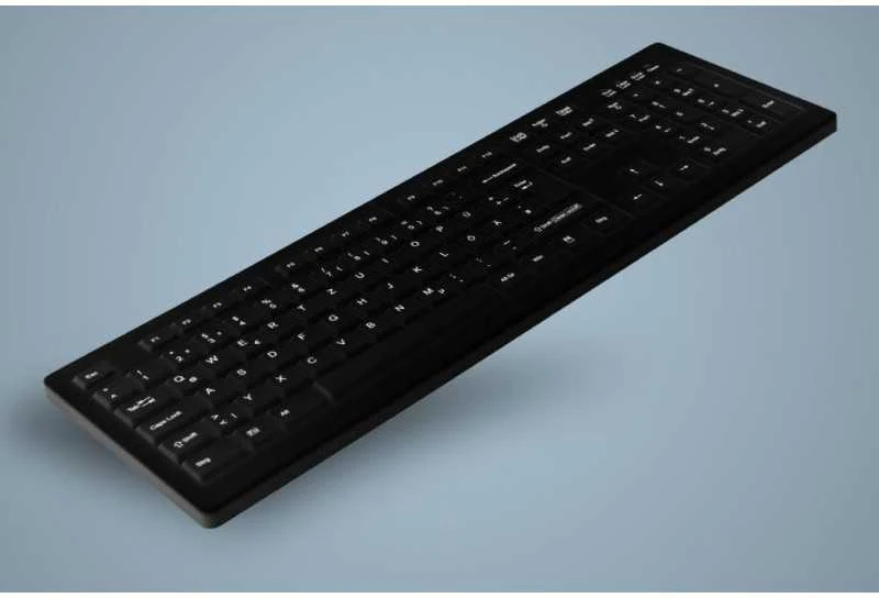 Klaviatūra Cherry ACTIVE KEY MTA AK-C8100 su laidu DE-išdėstymas juodas