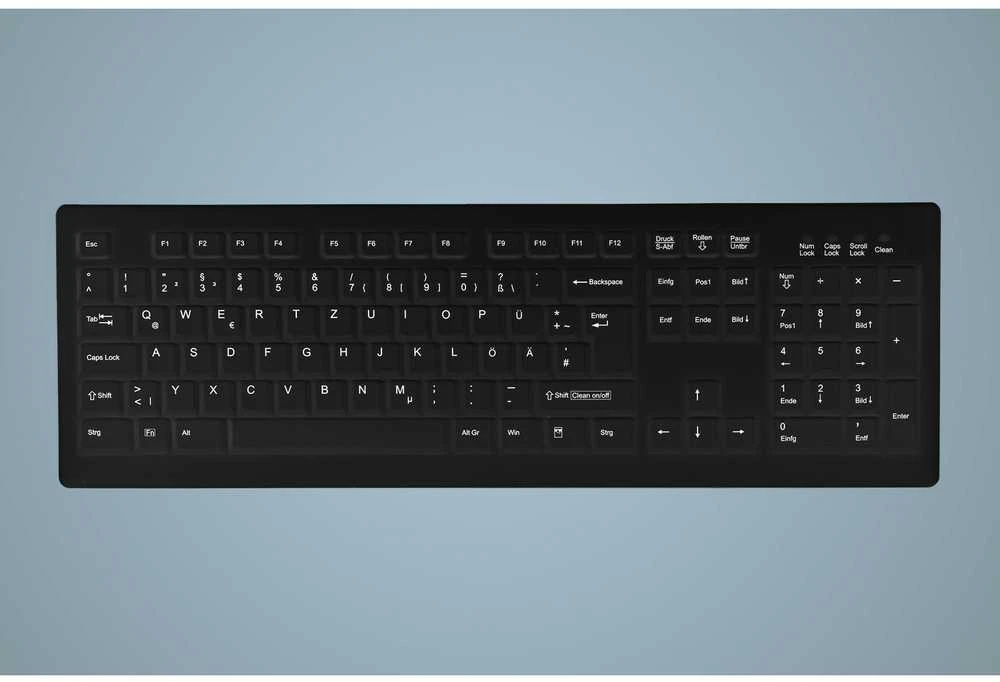 Klaviatūra Cherry Active KEY MTA AK-C8100 su laidu DE-išdėstymas juodas IP68