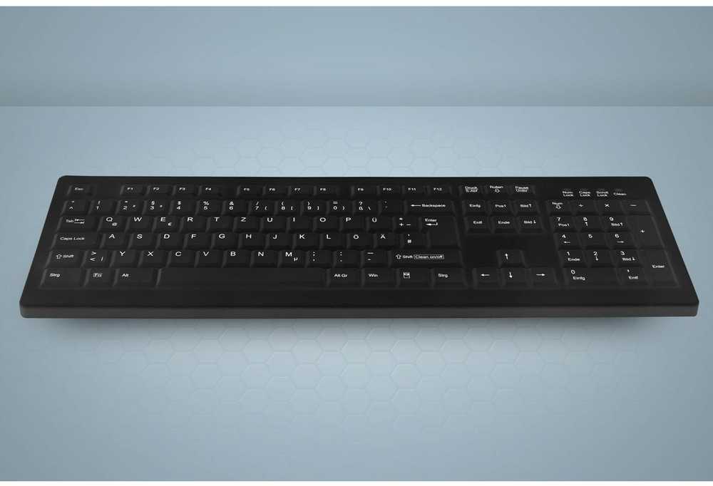 Klaviatūra Cherry Active KEY MTA AK-C8100 Wireless DE-išdėstymas juodas
