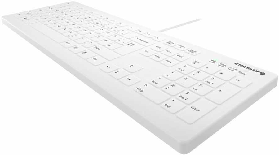 Klaviatūra Cherry Contour ACTIVE KEY (AK-C8112-US-W/FR)