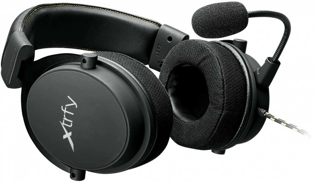 Cherry XTRFY H2 Ausinės CORDED - Juodas
