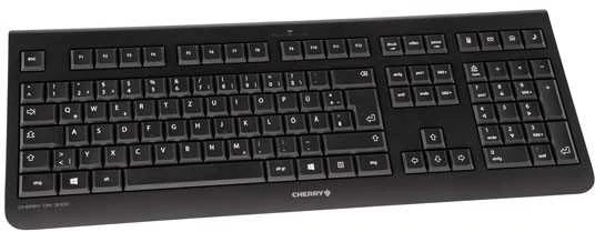 Klaviatūra Cherry Desktop DW 3000 [FR] Wireless Juodas/noir