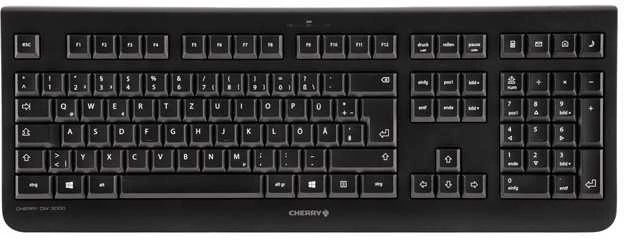 Klaviatūra Cherry Desktop DW 3000 [FR] Wireless Juodas/noir
