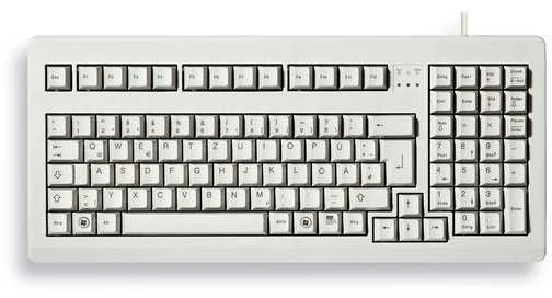 CHERRY G80-1800 klaviatūra USB QWERTZ Vokiečių Pilka