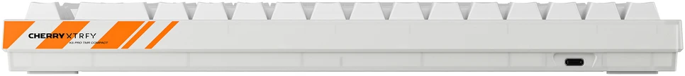 Cherry K5 PRO TMR COMPACT Klaviatūra - Baltas UK LAYOUT MAGNETIC SWITCH